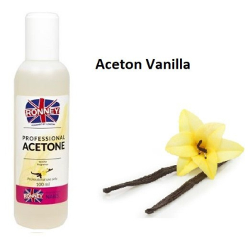 RONNEY - Aceton o zapachu wanilii ACETONE VANILLA 100 ml     ! NEW